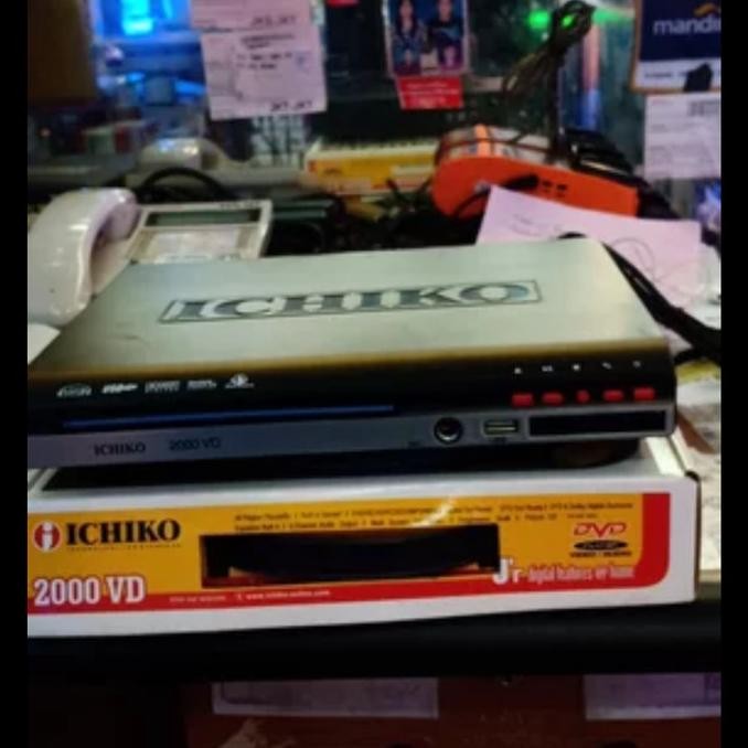 Murah Dvd Ichiko Mini Player 2000Dv Bisa Karaoeke Key Control