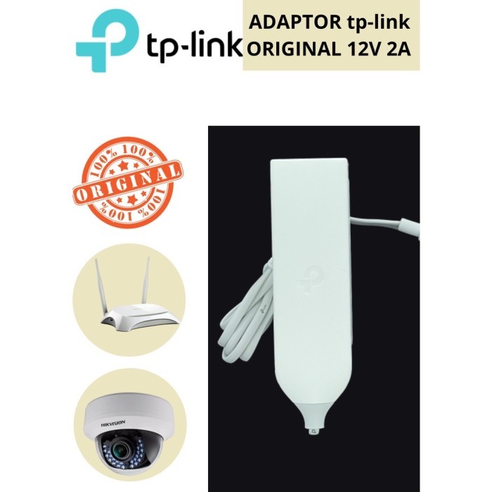 ADAPTOR TPLINK 12V 1.5A 12V 2A TP-LINK MODEL: T120150-2C1/T120200-2C4
