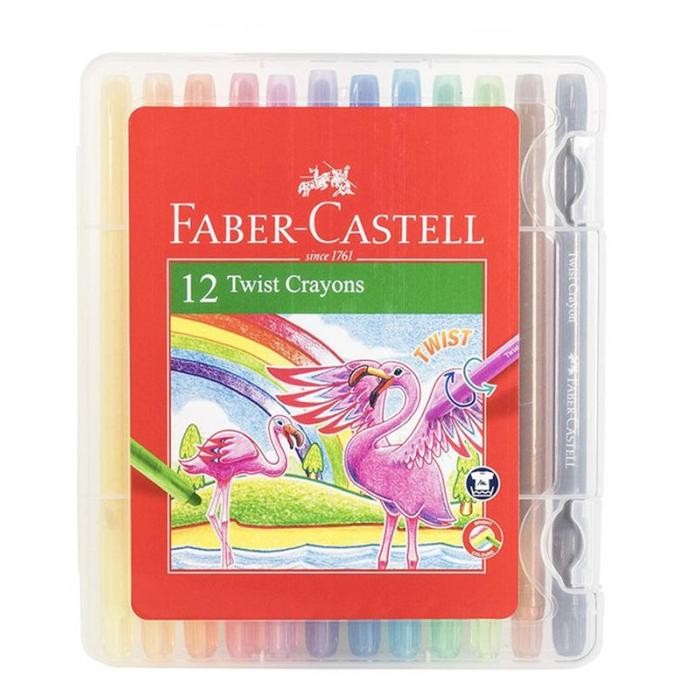 

Sale Faber Castell Twist Crayon Krayon Putar 12 Color Warna Berkualitas