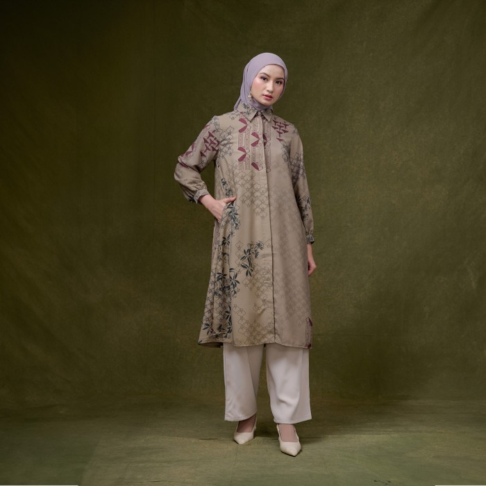 ZM Zaskia Mecca - Hansha Midi Dress Gamis - Jelita Indonesia - Edisi Palembang