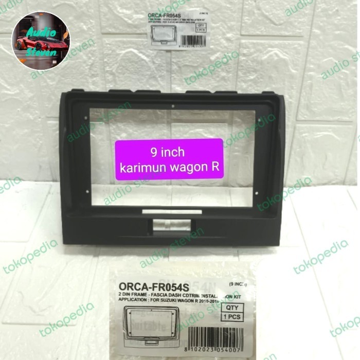 frame head unit android 9inch wagon r