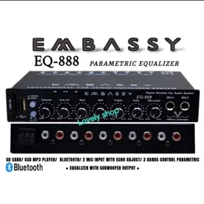 PREAMP PARAMETIC EMBASSY EQ-888