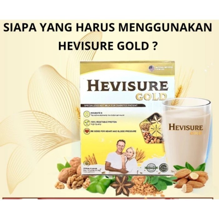 

Hevisure Gold Susu Diabetes Kencing Manis dan Penstabil Gula Darah 100% asli