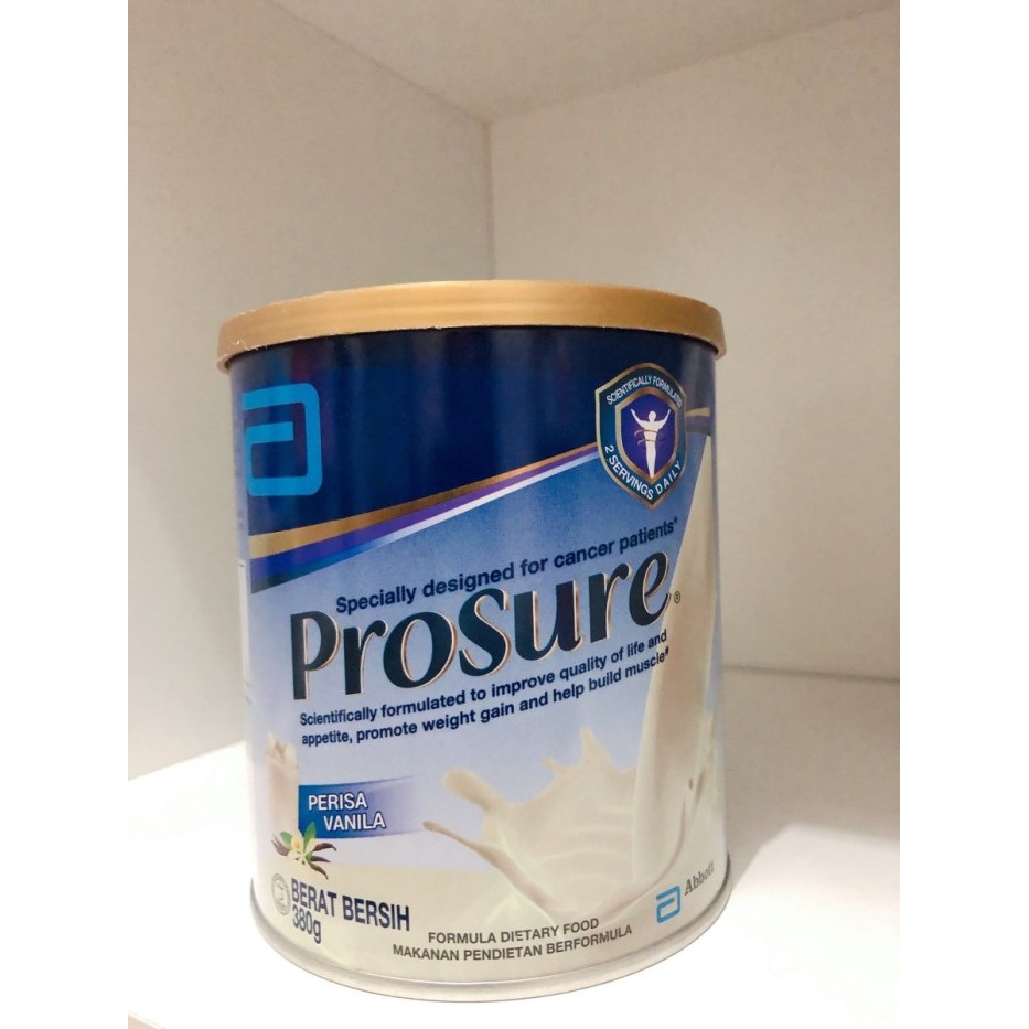 

Abbott Prosure Vanilla Milk - 380gr susu bubuk susu khusus import