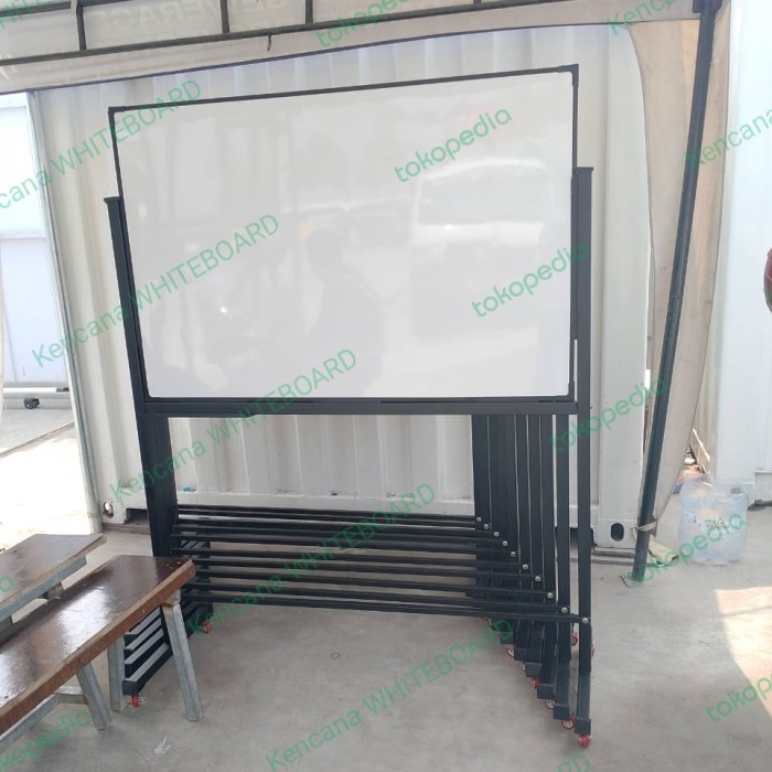 

Papan Tulis Standing 80 120 Cm