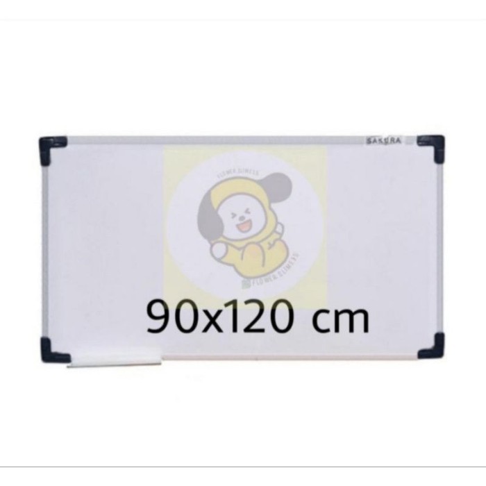 

Whiteboard sakura magnet 90x120 papan tulis sakura READY MAGNET