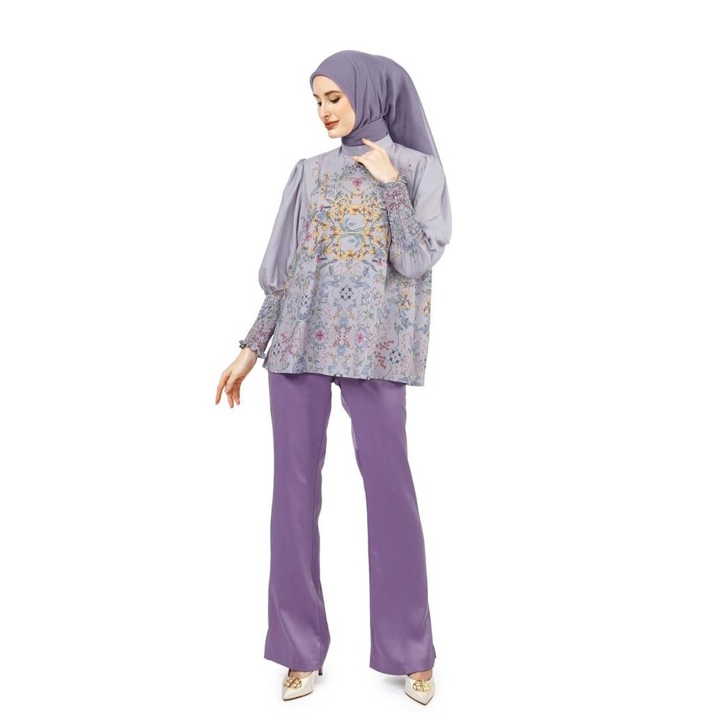 Murah Nada Puspita - Orchidea Smock Sleeve Top