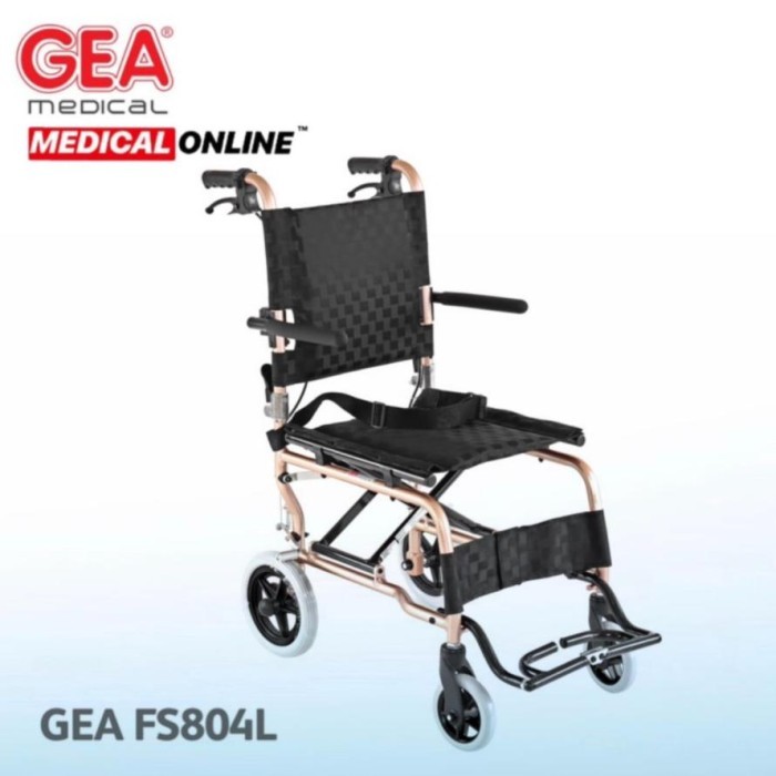 HOT SALE KURSI RODA TRAVELLING FS-804-LABJ-37 GEA MEDICAL ONLINE MEDICALONLINE KURSI RODA TRAVEL GEA