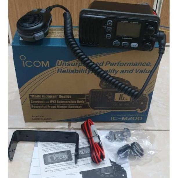AR RIG ICOM MARINE IC - M200 VHF MARINE RADIO