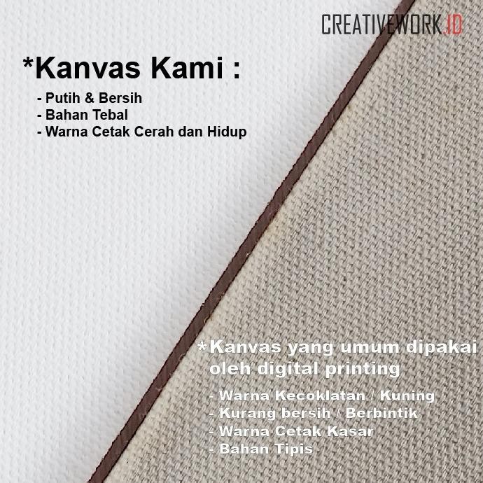 

Custom Canvas / Print Canvas Hiasan Dinding Original Dan Terpercaya