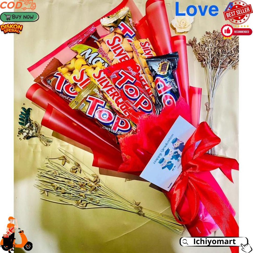 

Bucket Hampers Coklat Silverqueen / Kado / Gifts / Wisuda,Ultah,Anniversary,Valentine,Pacar D Cod