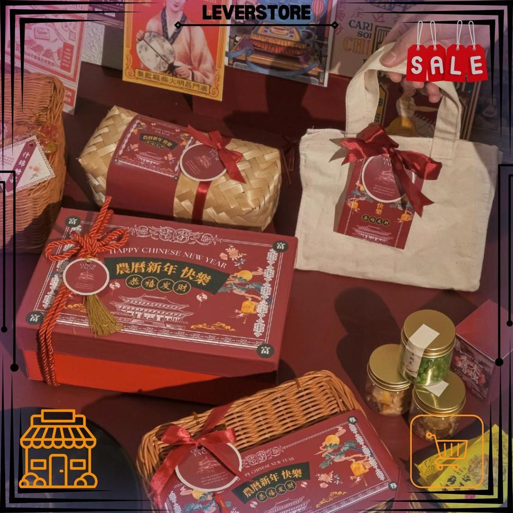 

Hampers Imlek Lunar- Cny Hampers Chinese New Year 2025 Parcel Sincia Kado Imlek Hadiah Cny Murah Nastar D Terlaris