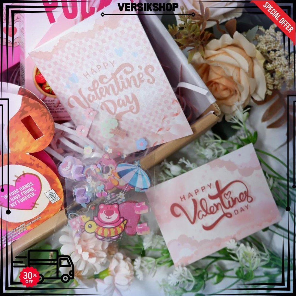 

Kado Valentine / Gift Box Valentine / Kado Ulang Tahun Cewek/ Valentine 2025 / Silverqueen Bear D Sale