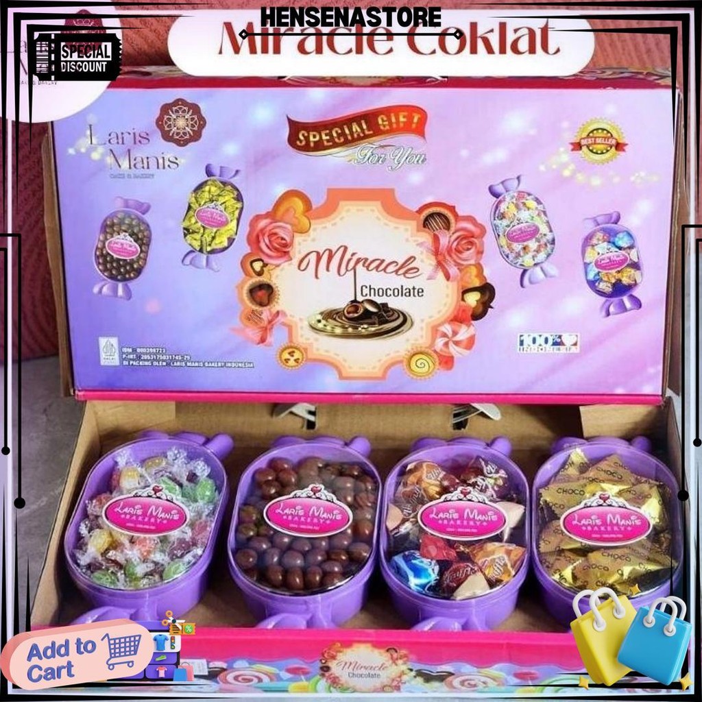 

Laris Manis Coklat Miracle - Miracle Chocolate - Coklat Enak Murah - Coklat Kiloan D Best Seller