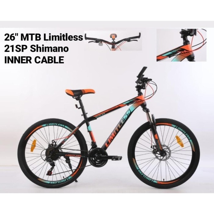 LIMITLESS Sepeda 26 MTB 003 / Sepeda Gunung Anak Dewasa
