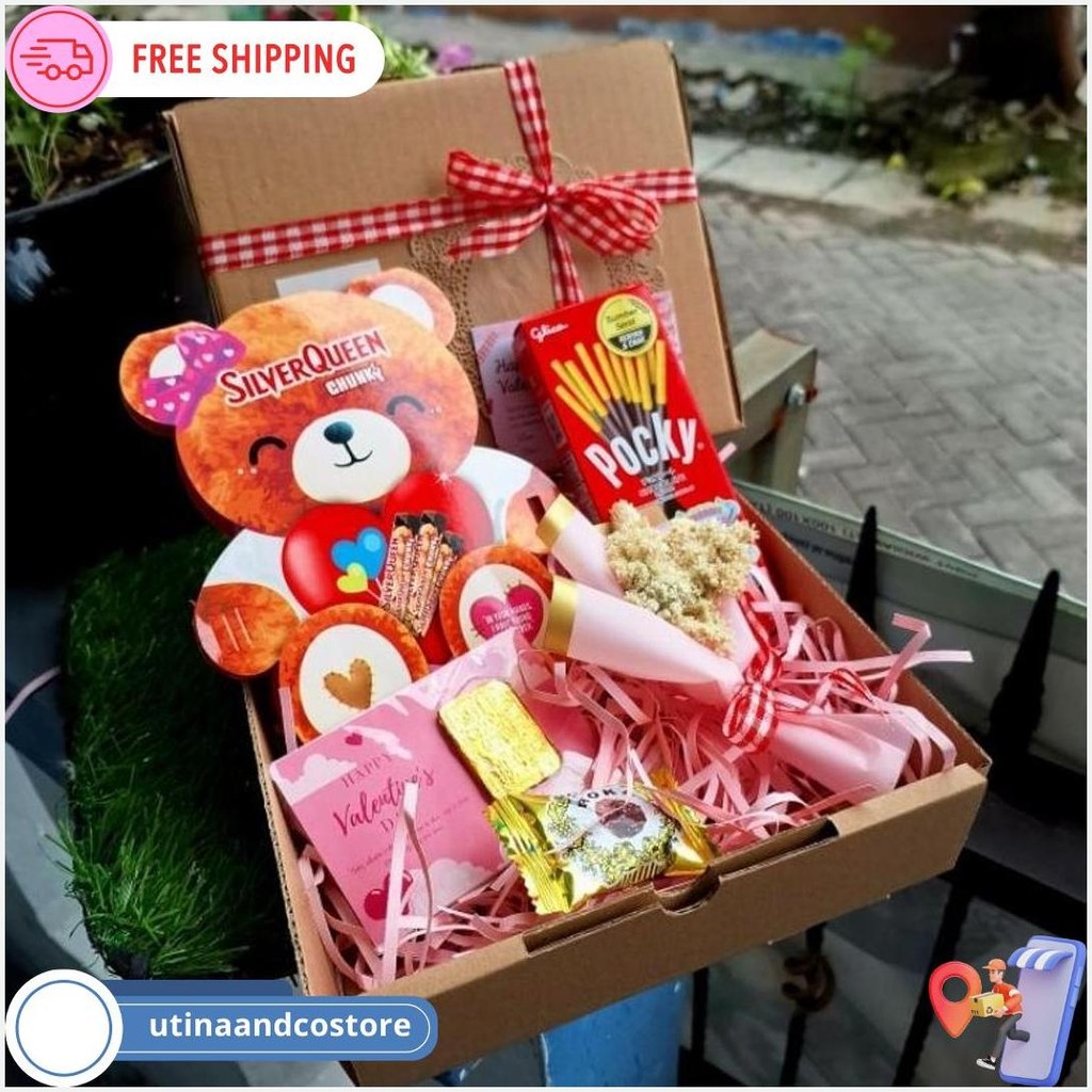 

Hampers Silverqueen Bear Coklat Silverqueen Hampers Valentine Kado Coklat Murah Kado Coklat Spesial Kado Pacar Kado Coklat Spesial Valentine Days Cod