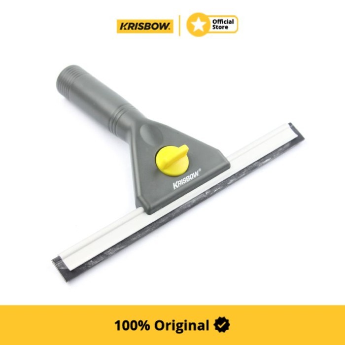 Krisbow Window Squeegee Pembersih Kaca Dengan Handle 25.4 Cm