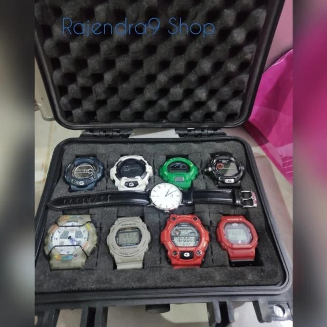 Krisbow Koper Protector - Koper Jam - Kotak Jam 26.5x22.5x12.5 Cm