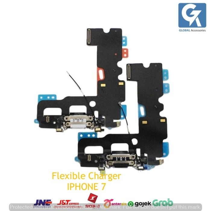 FLEXIBLE / FLEKSIBEL CHARGER IPHONE 7 ORI OEM