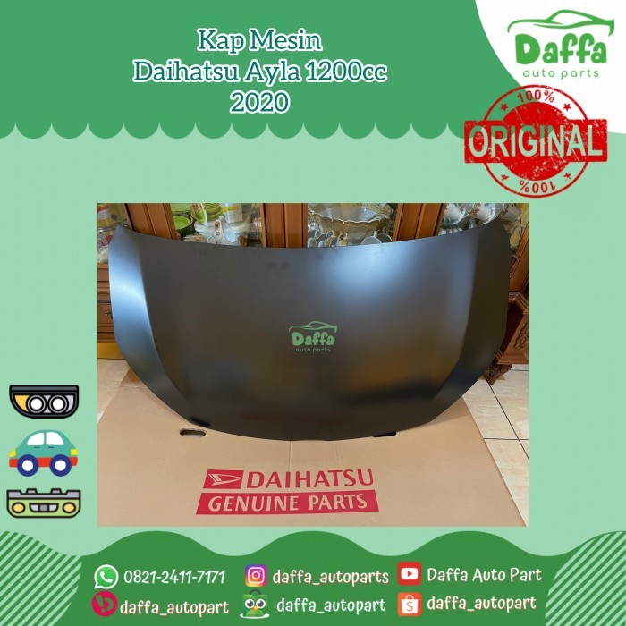 KAP MESIN MOBIL DAIHATSU AYLA 1,2CC 1200CC 1200 CC 2019 2020 ORIGINAL TERBAIK