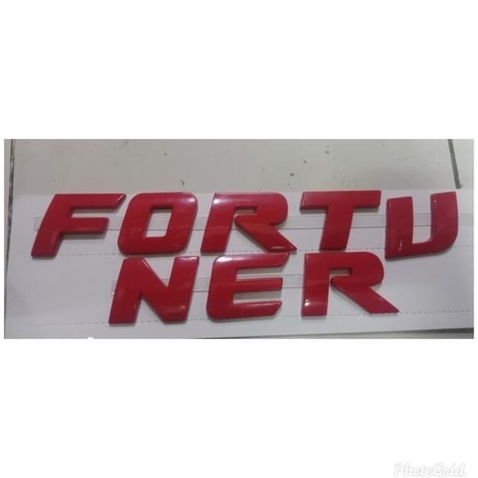 Emblem Logo Fortuner kap mesin emblem fortuner