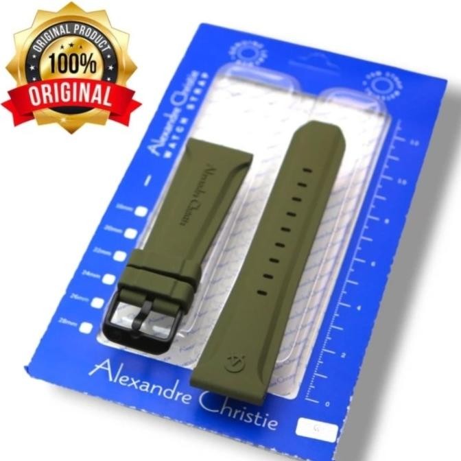 Grosir Rubber Karet Tali Jam Strap Alexandre Christie Ac9370 Ac9371 Ac9372 Ac9373 Ac9377 9370 9371 9