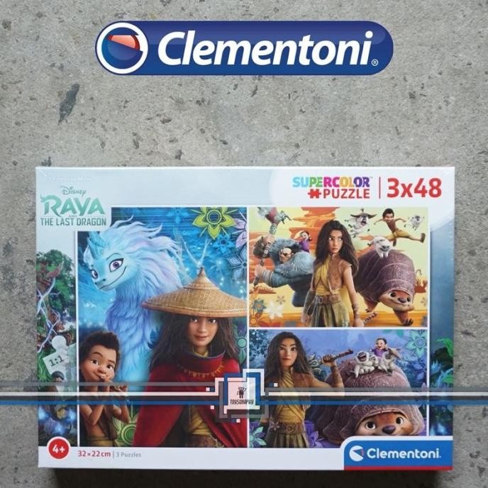 Sale Clementoni Puzzle Raya And The Last Dragon 3X48Pcs Disney
