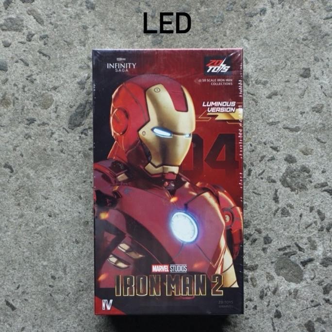 Promo Zd Toys Iron Man Mark 4 Original Ironman Marvel Legends Shf Licensed