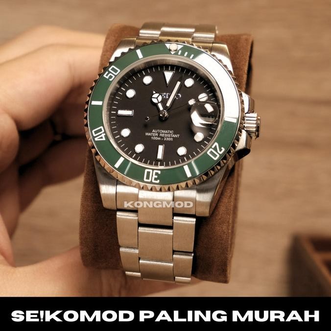 Murah Seiko Submariner Starbucks Automatic Watch