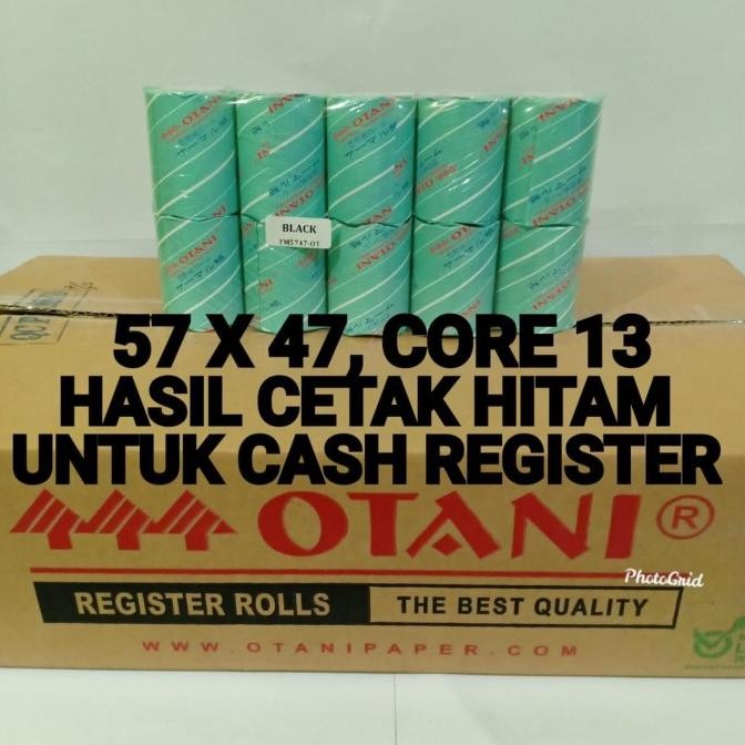 

Thermal Paper Kertas Struk 57x47,Merk Otani