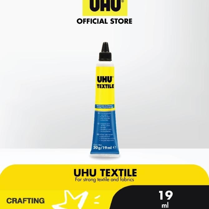 

UHU Lem transparan Textile