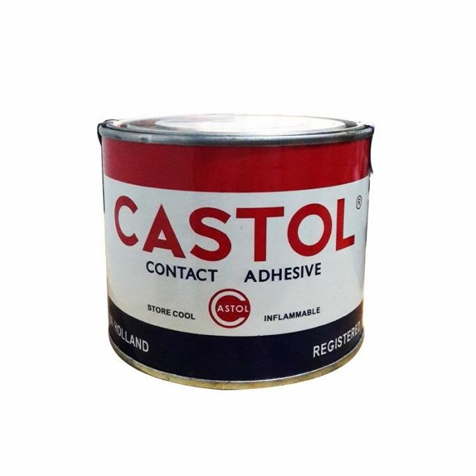 

Lem Castol Contact Adhesive Kaleng 1/2 Liter Lemari Kayu Serbaguna