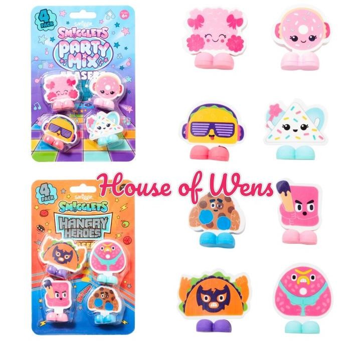 

SMIGGLE SMIGGLETS ERASER PACK ORIGINAL - PENGHAPUS SMIGGLE