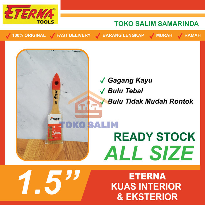 Ready...Ready...Ready...] kuas cat eterna 1.5 inch