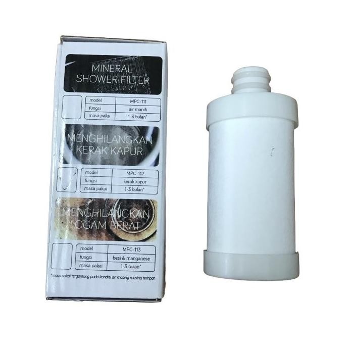 Promo Cartridge Filter Air Waterplus Mineral Shower MPC 111 COD