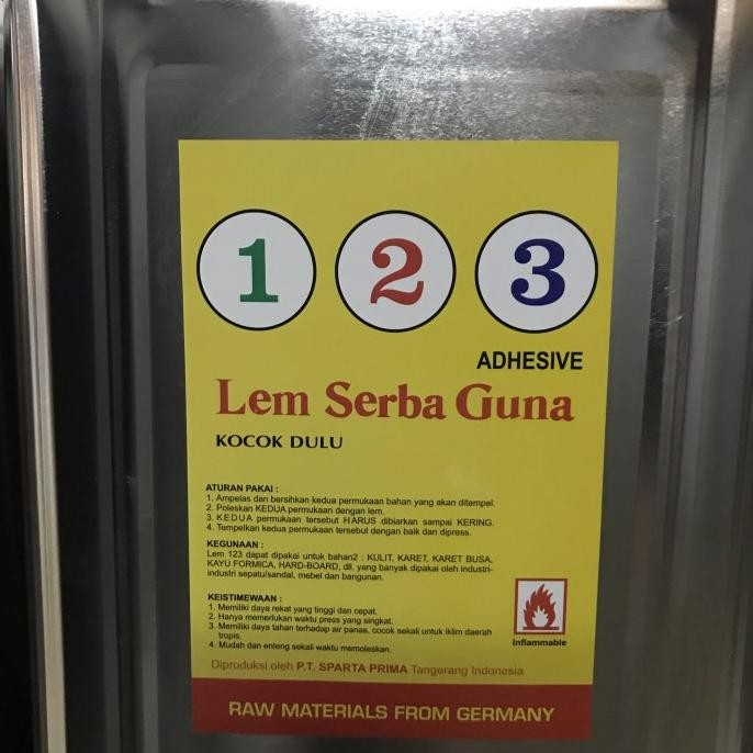

Lem blek serbaguna 123 - 8kg (lem blek eha bond) termurah