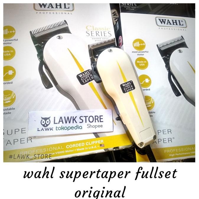 wahl supertaper 100% original usa | mesin potong rambut wahl usa