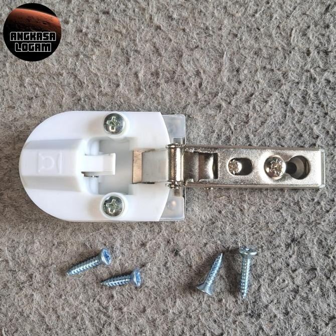 Terlaris Engsel Sendok Kaca Besar Oval 35mm merk LAMA  Satuan. SALE