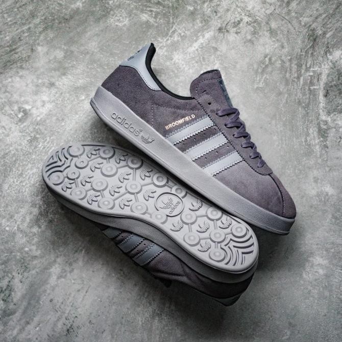 Sepatu Adidas Broomfield Dark Grey - Sepatu Sneakers Sepatu Pria Marcospardal26