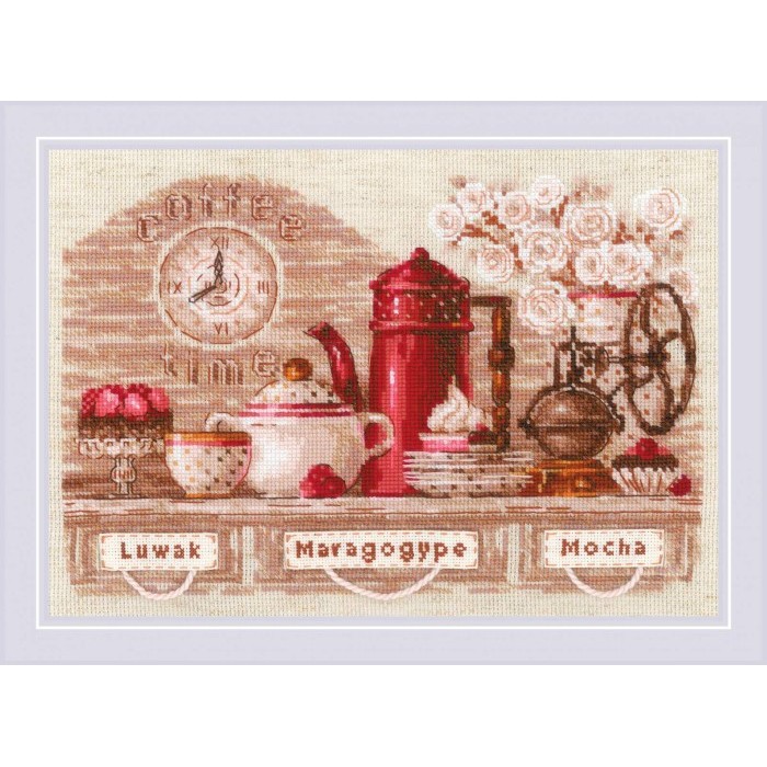 

PAKET KRISTIK ORIGINAL / ASLI RIOLIS 1874 COFFEE TIME