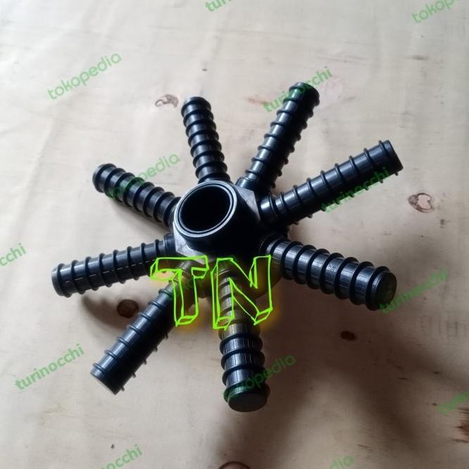 Stand Pipa Sand Filter Kolam Renang 1,5Inch Lateral Plus Dudukan