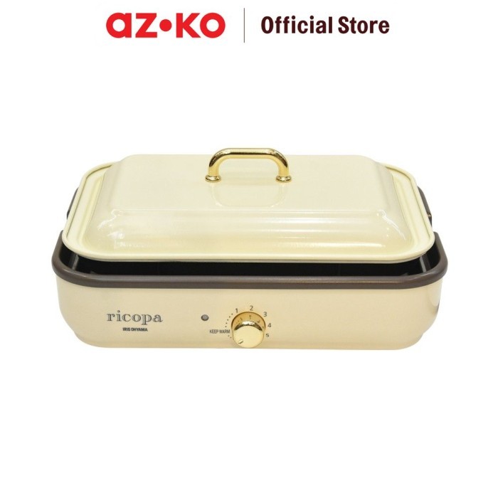 

AZKO Iris Ricopa Loyang Masak Serbaguna Keramik - Ivory