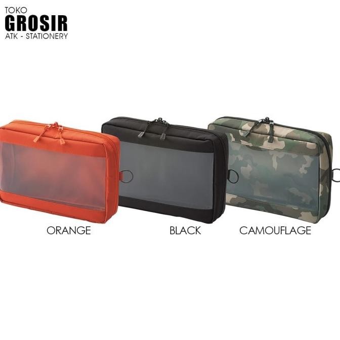 

Lihit Lab SMART FIT clear box pouch F-7583