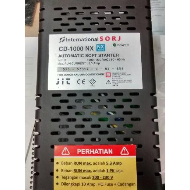 TERBARU - Auto Start (Soft Start) Penghemat Energi Awal (Starting Energy Saver) Max 5.3A 1000 watt m