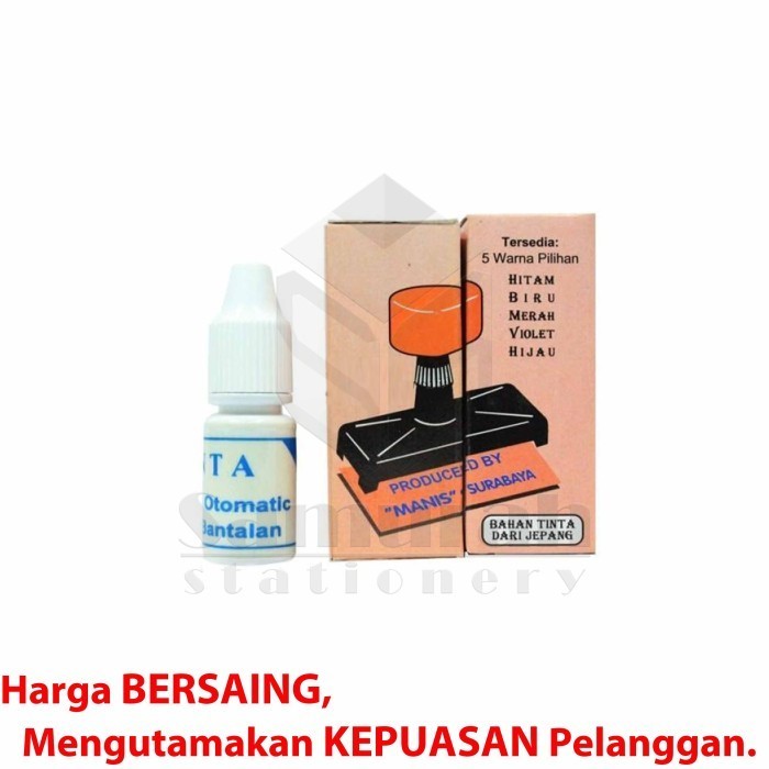 

Isi Ulang Tinta Stampel Otomatis Manis / Refill Stamp Ink Flash 5 Ml - 5 Warna