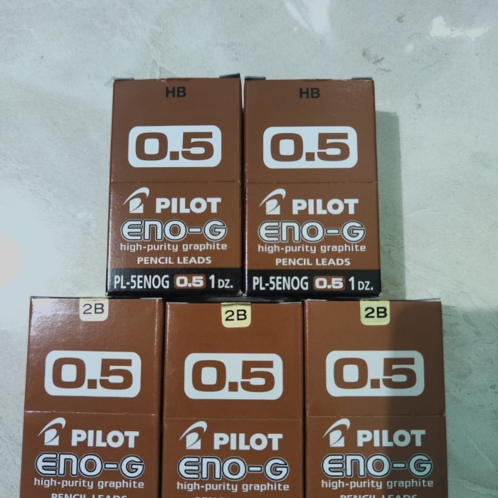 

Pilot Pencil Leads 05 Eno-G Refill Pensil Mekanik Pl-5Enog