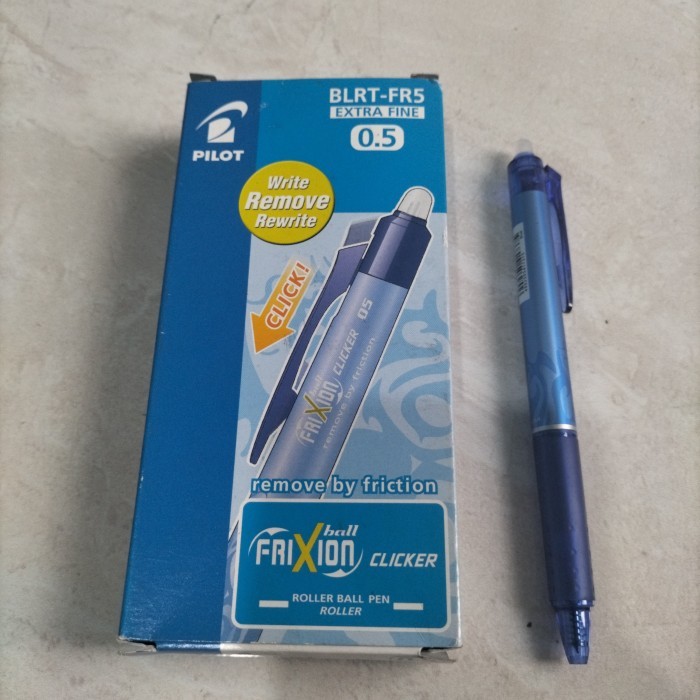 

Pulpen Pilot Frixion 0.5 (Tinta Bisa Di Hapus)