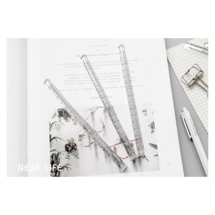 

Penggaris 15 Cm Transparan