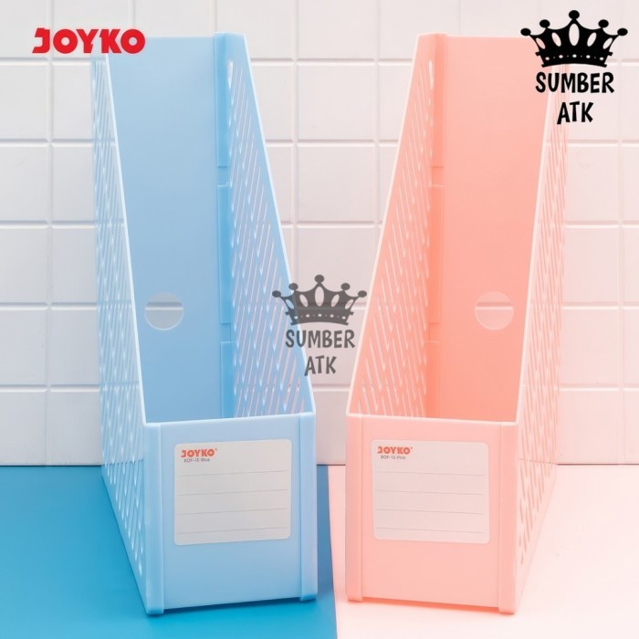 

Box File Keranjang Plastik Rakit Joyko Bof-13 Blue Pink