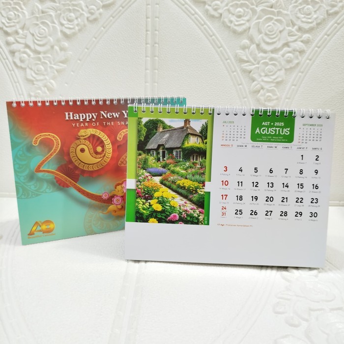 

Kalender Meja Ao 2025 Ukuran 21Cm X 16Cm